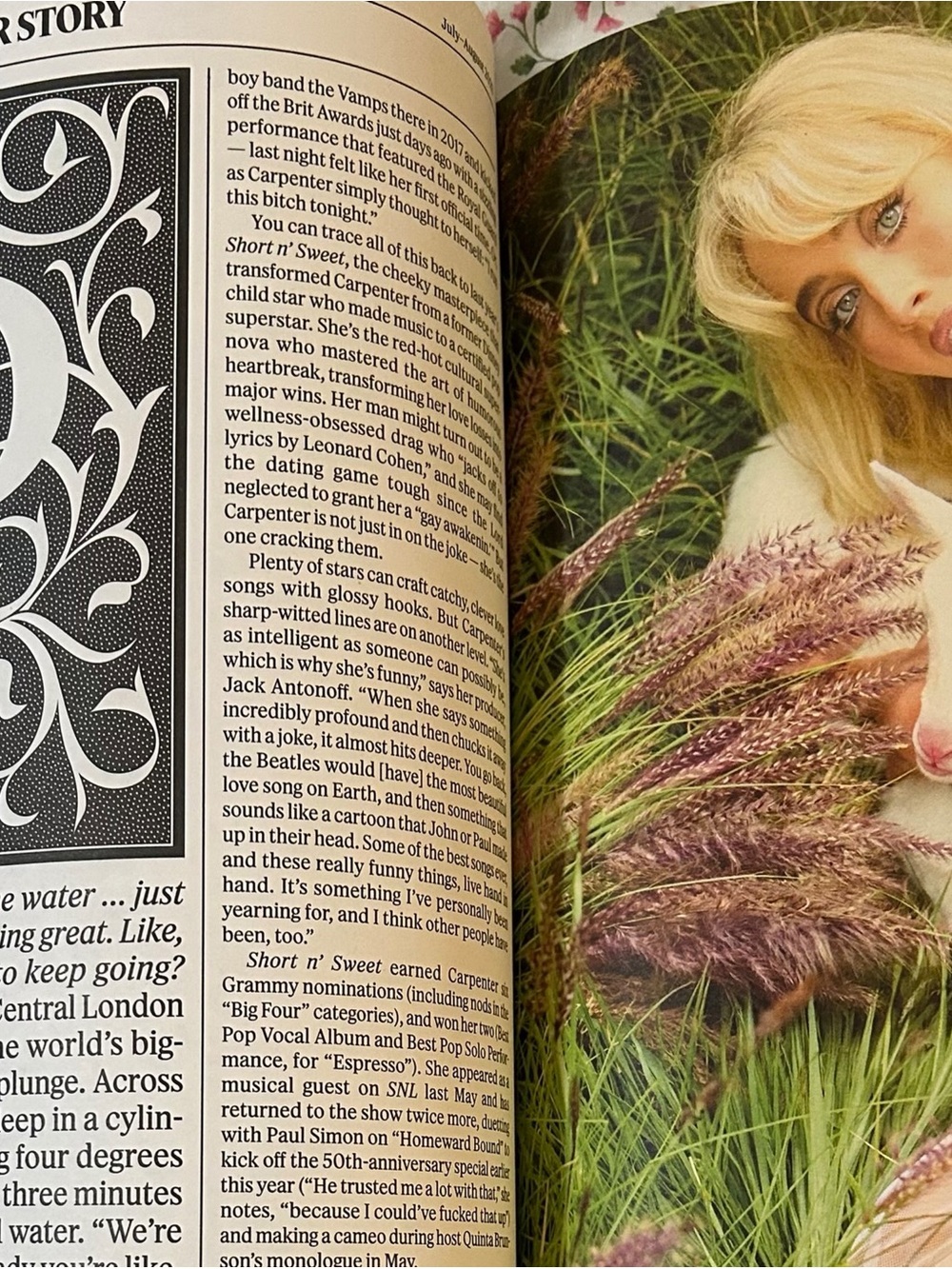 NEW!ROLLING STONES SUMMER SPECIAL DOUBLE ISSUE 1401&1402. SABRINA CARPENTAR 2025 - Picture 8 of 11